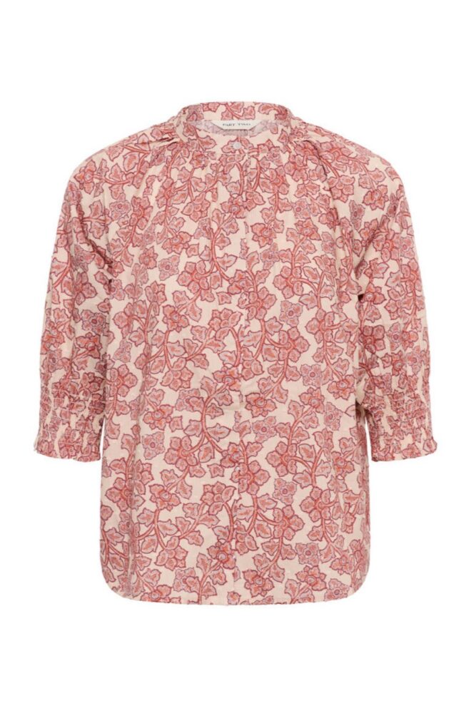 part two almeras red leaf shirt