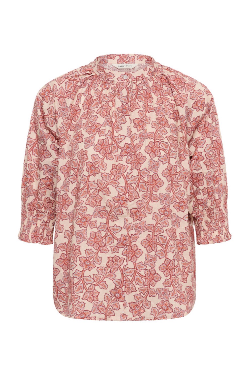part two almeras red leaf shirt