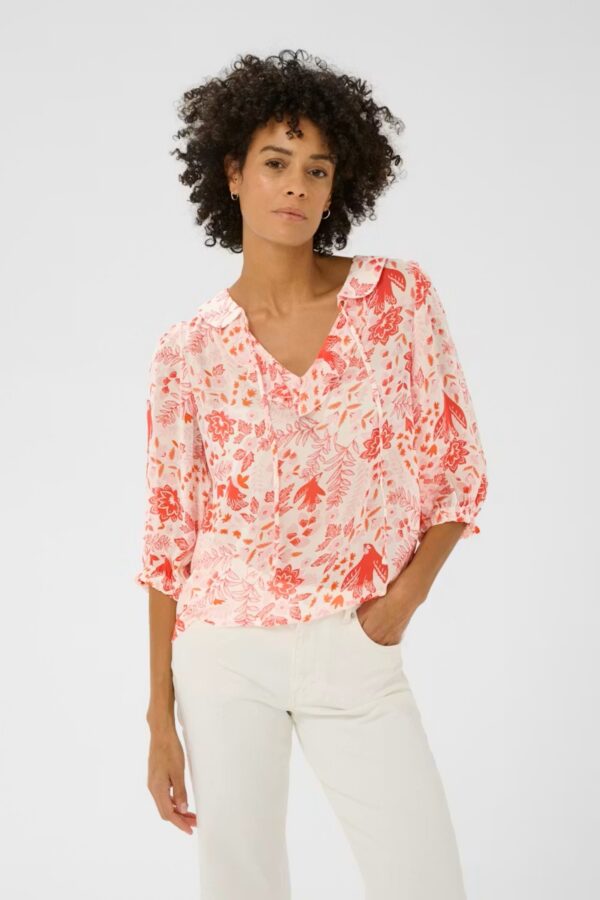 part two alvia poppy blouse