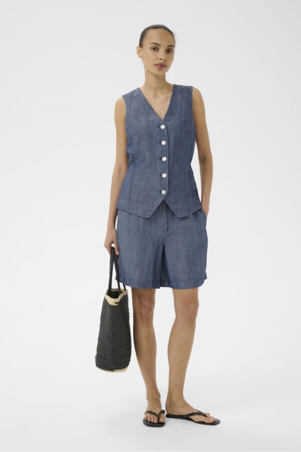part two bettie chambray shorts