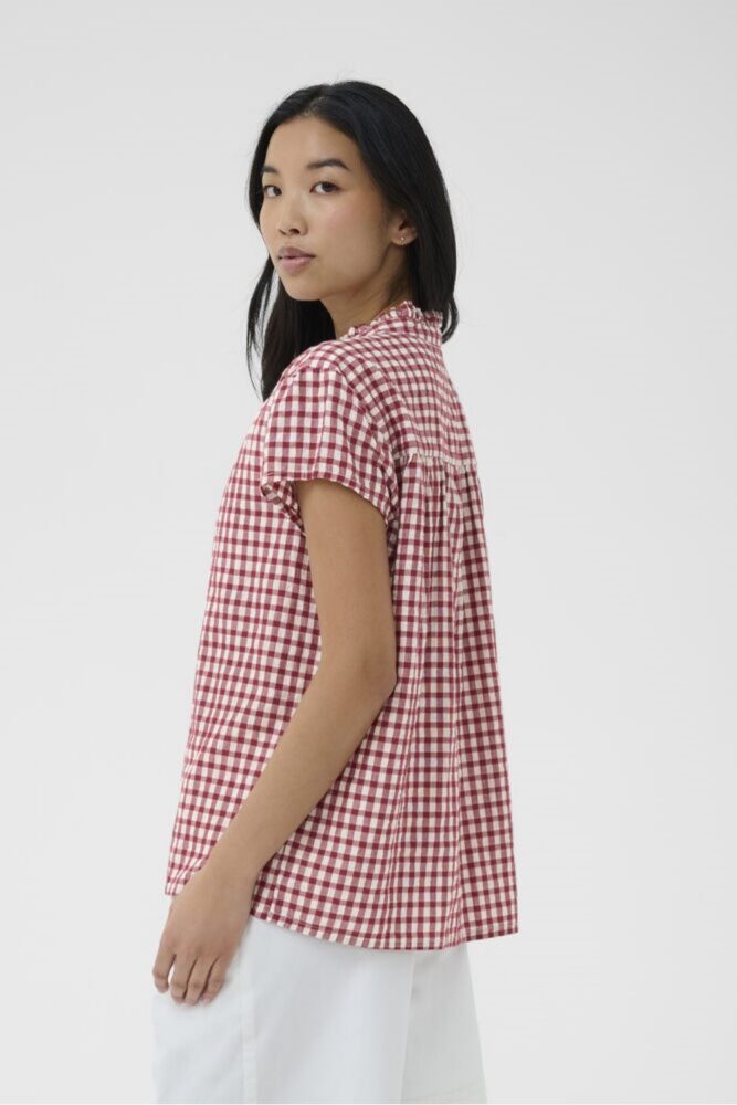 part two bjanka red check blouse2