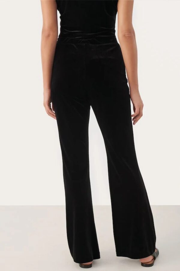 part two black dorella velvet trousers(gallery2)