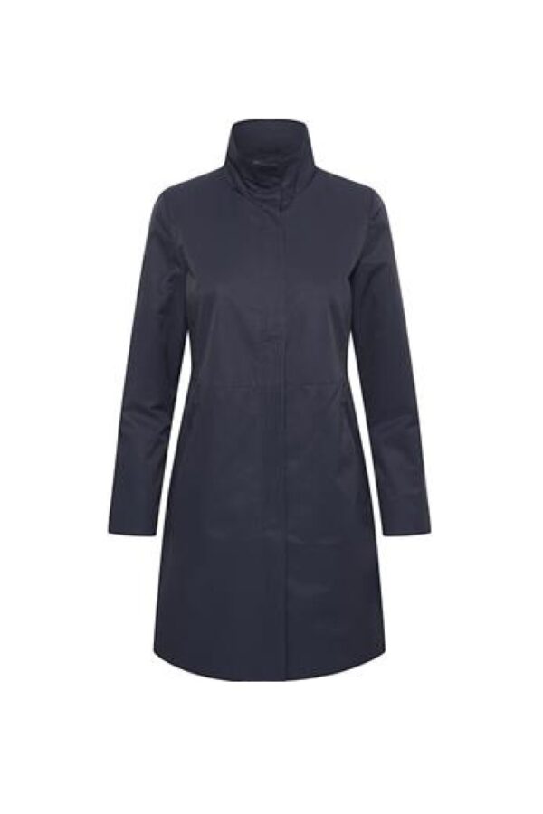 part two carvin navy coat