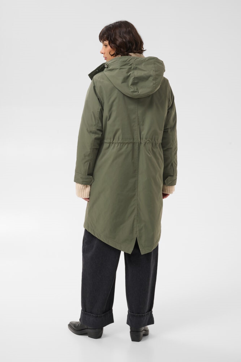 part two catherin khaki hooded coat2