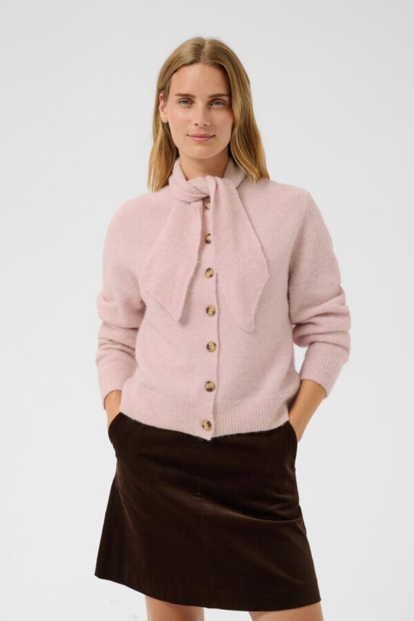 part two chanie alpaca pink cardigan