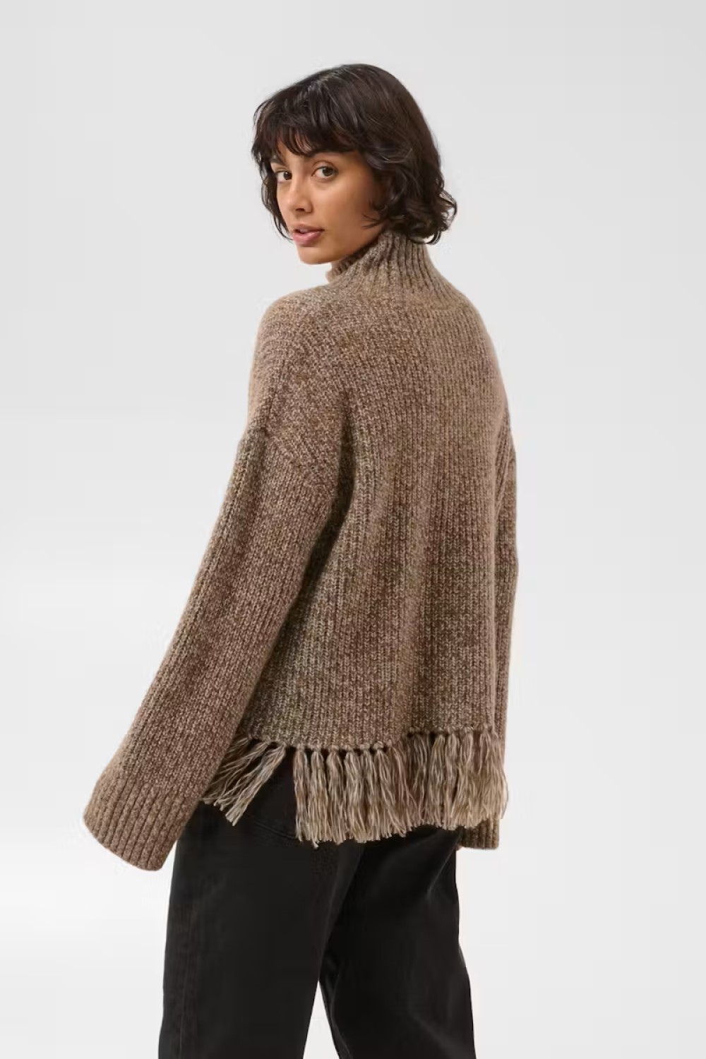 part two cimina brown fringe jumper1