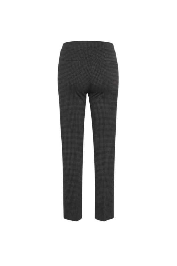 part two dark grey check pontaspw pants knitted(gallery2)