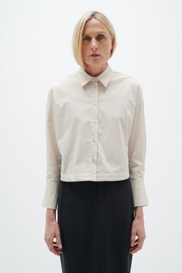 part two french oak neolaiw cropped shirt(main)