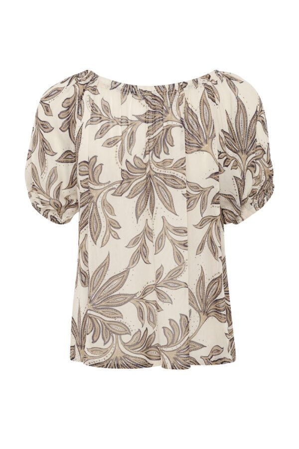 part two georgette blouse delicate leaf1
