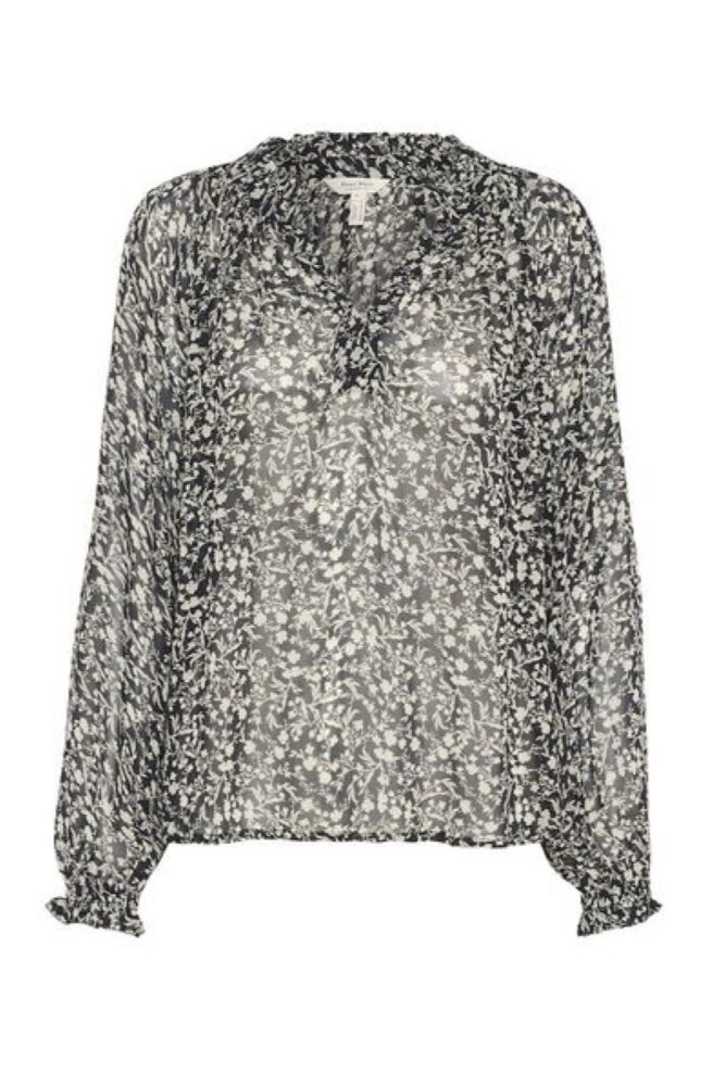 part two kelsia blouse navy2