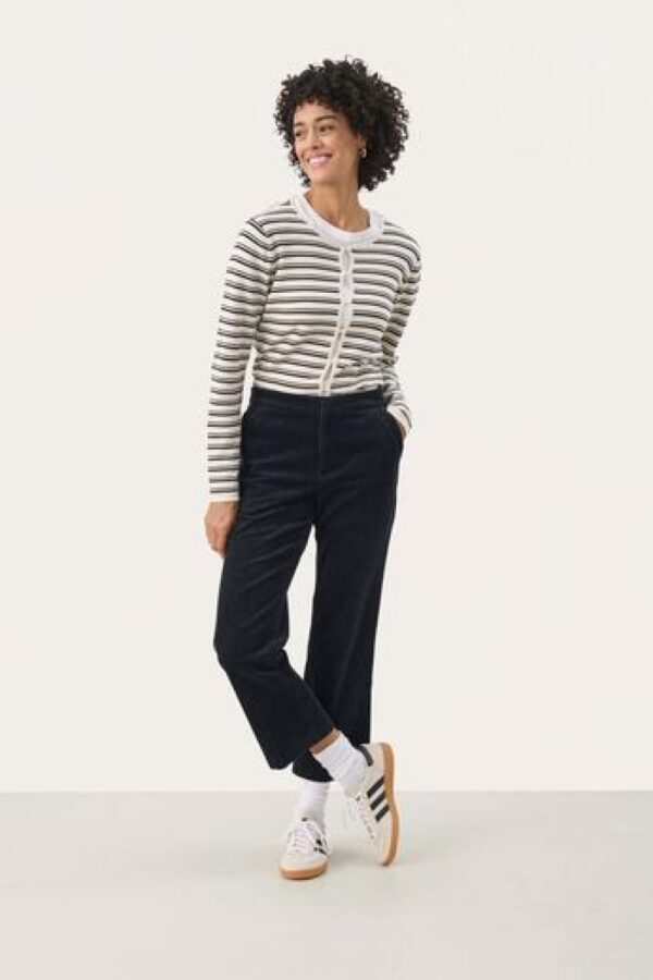 part two mishas navy cord trousers
