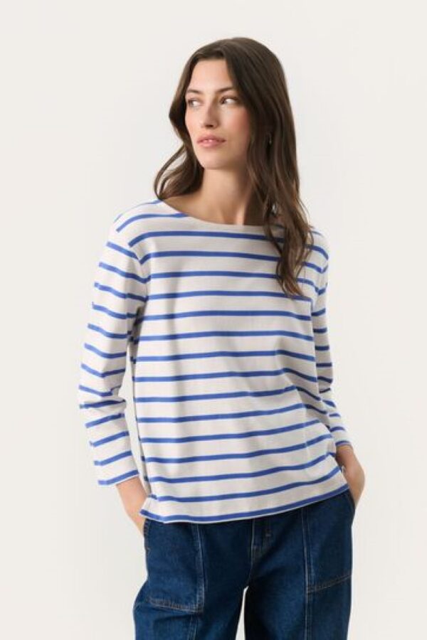 part two nella t shirt blue