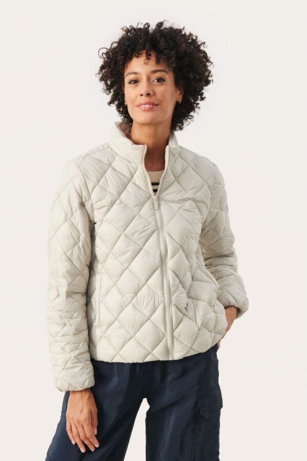 part two olia jacket silver lining