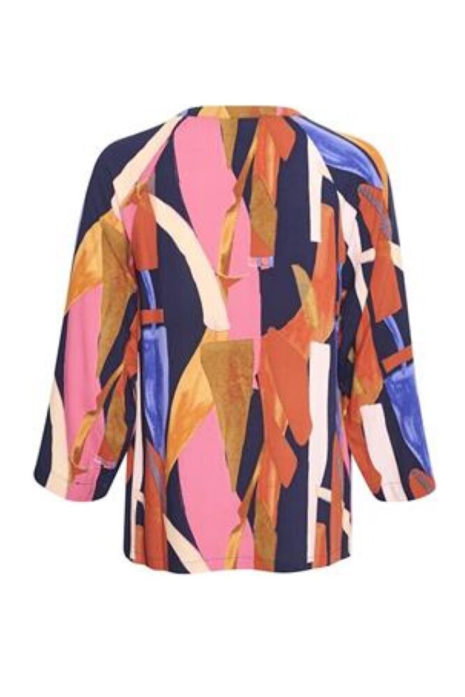 part two petrine blouse multi arty print2