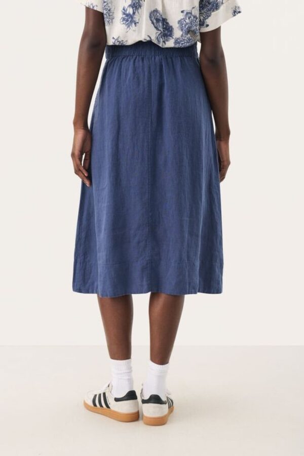 part two rehana linen skirt1