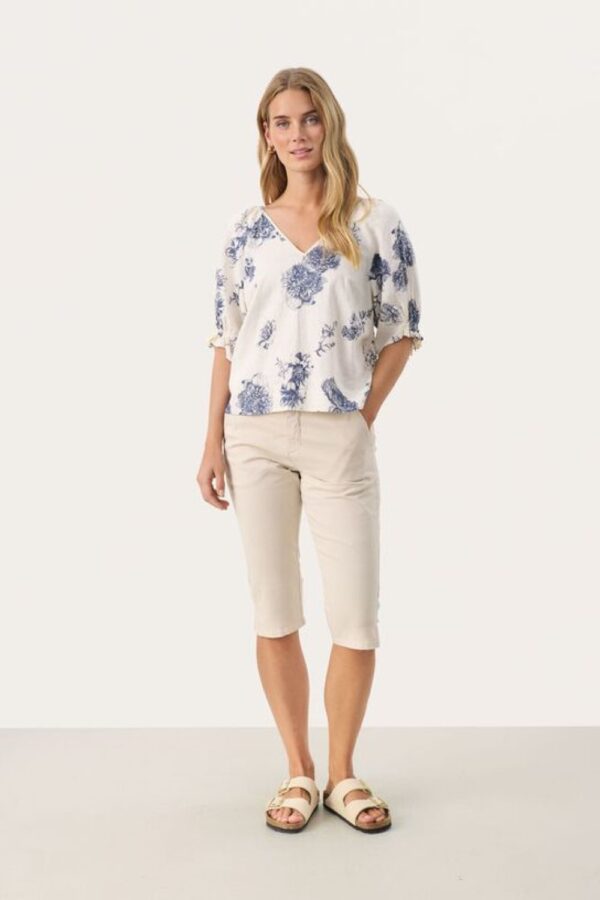 part two rosalyn blouse blue
