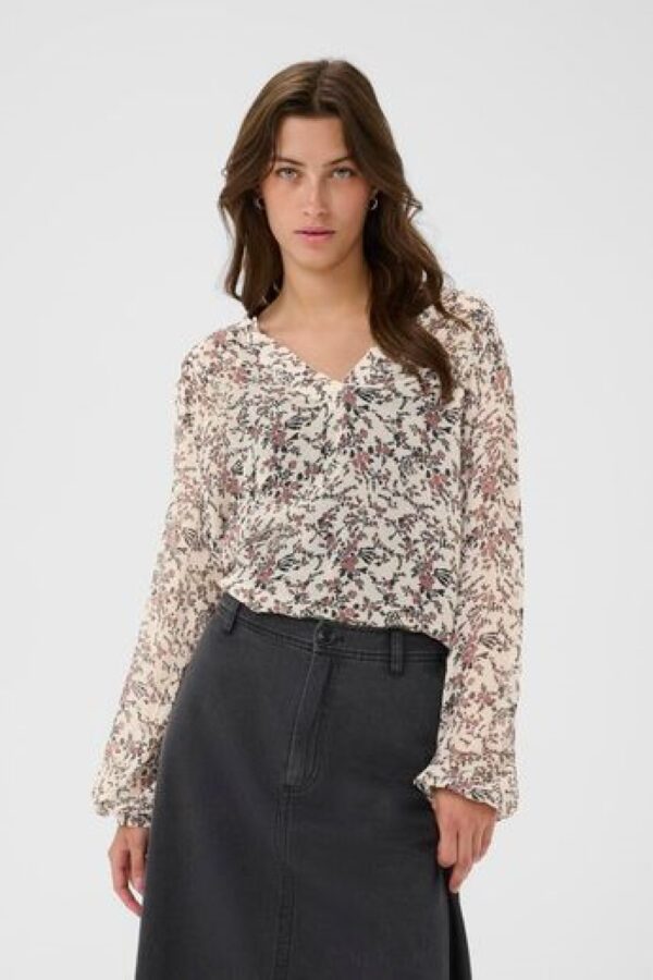 part two sandi flower print blouse