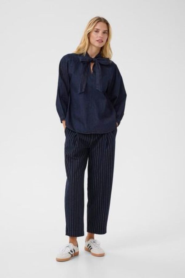 part two sassi denim blouse