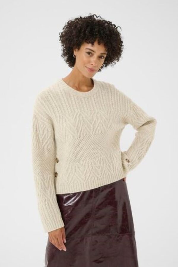 part two sindy cream jumper