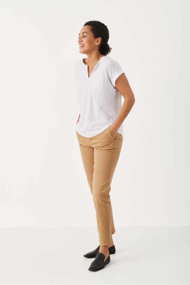 part two soffyns trouser tanin brown