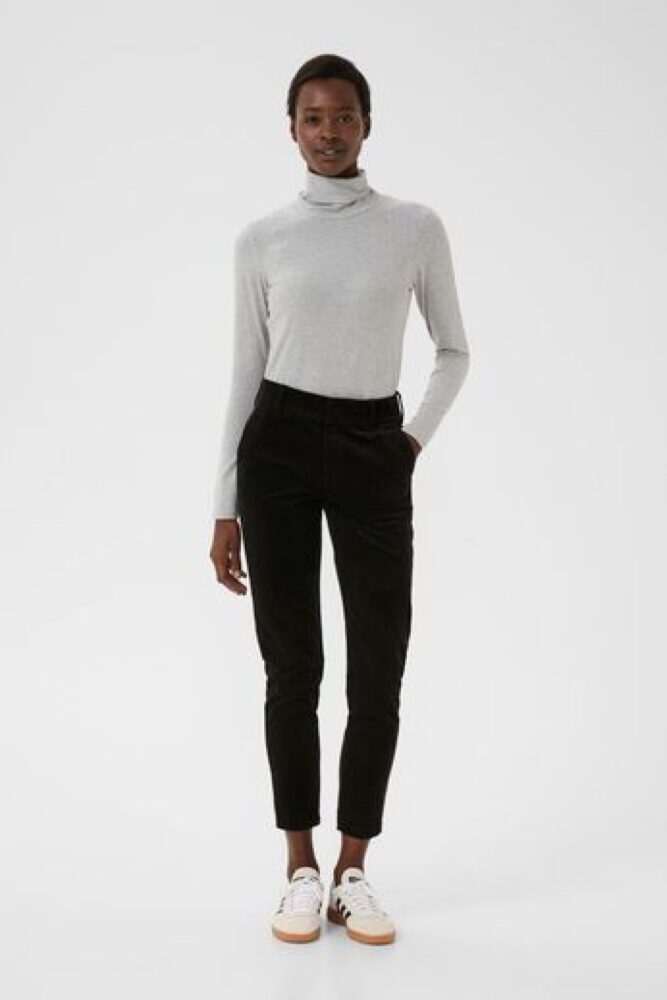 part two soffysa black cord trousers