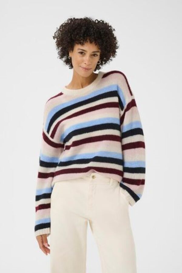 part two spencer multi stripe jumper
