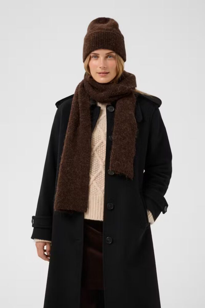part two svea brown scarf