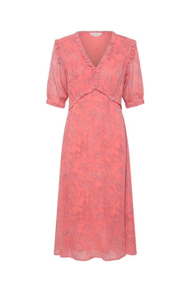 part two venia pink dress