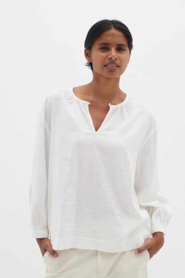 pattie blouse white inwear