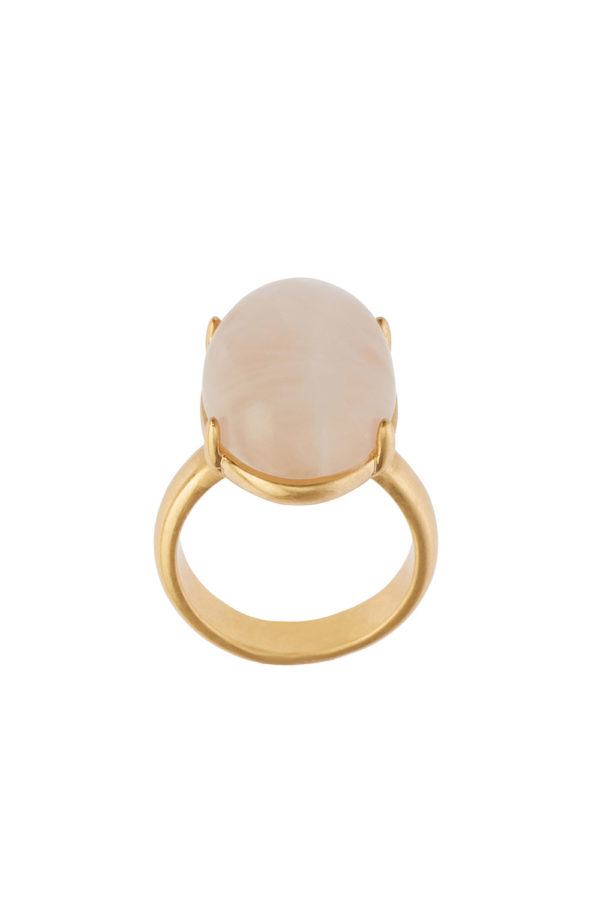 sense rose quartz ring J700A