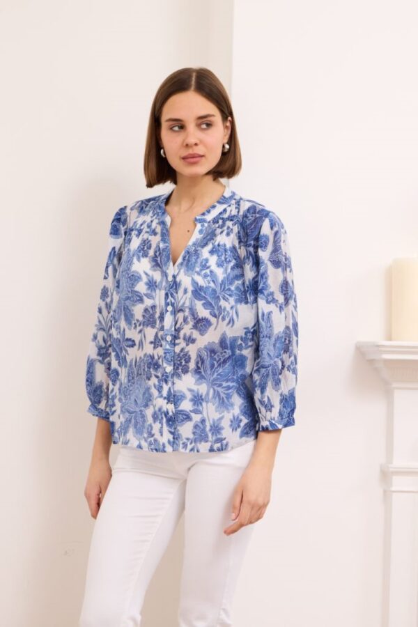 yLondon alyna silk blend blouse2